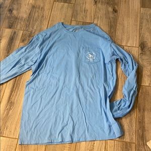 Over Under Blue Long Sleeve Shirt